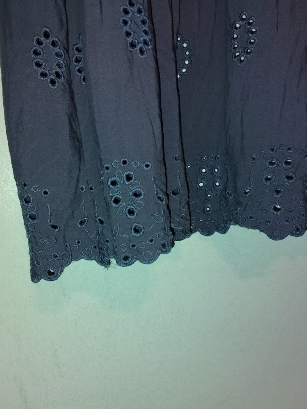 Purple Embroidered Long Kimono Cardigan - Picture 9 of 9